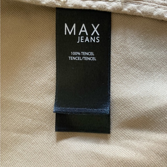 Max jean stencil tan womens zip hooded jacket size Xs - Picture 5 of 8